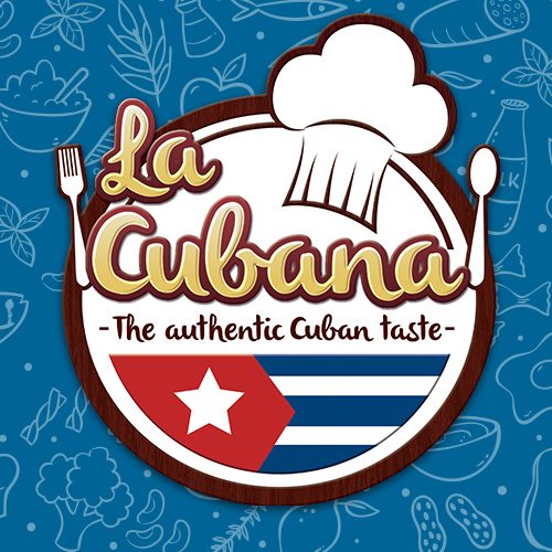 La cubana - Logo con fondo
